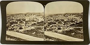 White, Stéréo, Palestine, Jerusalem, general view of Nazareth