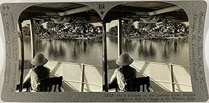 Keystone, Stéréo, Belgian Congo, from a steamer on the Lualaba river