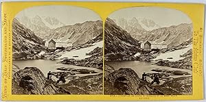 Bild des Verkufers fr W.England, Stro, Suisse, hospice du Grand Saint-Bernard et le Mont Velan zum Verkauf von photovintagefrance