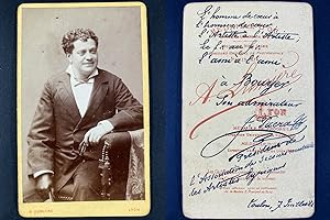 Image du vendeur pour Lumire, Lyon, Jules Pacra,  Rouyer _ son admirateur, 7 juillet 1881 mis en vente par photovintagefrance