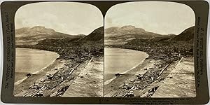 White, Stéréo, Martinique, eruption of May 1902, general view of St Pierre