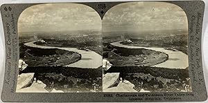 Keystone, Stéréo, Tennessee river valley, view from Lookout mountain