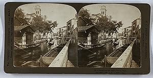 H. C. White CO., Italy, Venice, A Picturesque Sido Canal