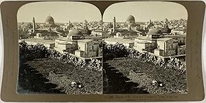 Young, Stéréo, Palestine, Jérusalem, church of St Anne and mosque of Omar