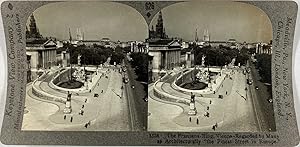 Keystone, Stéréo, Franzens-ring, Vienna, the finest street in Europe