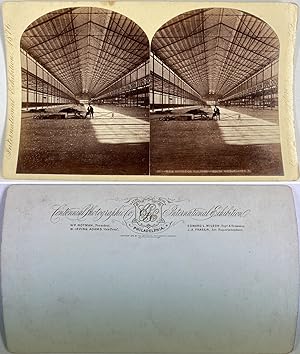 États-Unis, U.S.A., Philadelphia, Main exhibition building, International Exhibition 1876