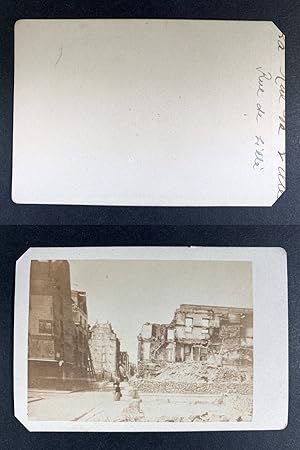 Ruines de la Commune - Paris, rue de Lille, 1871