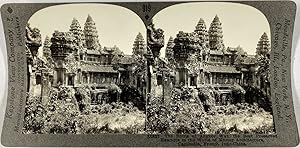 Keystone, Stéréo, Cambodia s beautiful Angkor Wat, French Indo-China