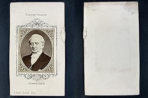 Figaro-Album, Franck, Paris, Eugène Ier Schneider, industriel