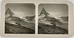 Suisse, Matterhorn, vue du Mont Riffele