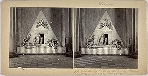 Autriche, Vienne, tombeau de l'Archiduchesse Marie Christine (par Canova)