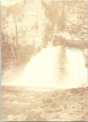 France, Saint-Claude, cascade des Combes, 1907