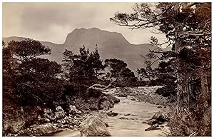 Scotland, Ben Slioch, from Bridge of Grudie, Ross-Shire, Photo. J.V.