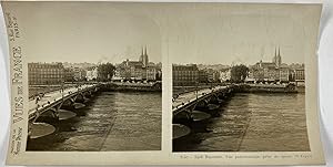 France, Bayonne, St.-Esprit, vue panoramique prise du quart