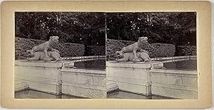 France, Versailles, Sculpture animaux