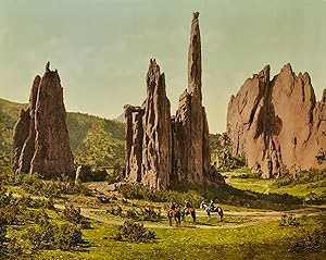 Detroit Publishing Co, William Henry Jackson, Cathedral Spires, Garden of the Gods, Colorado
