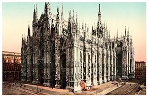 Italie, Milano, il Duomo, W.K