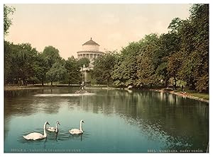 Poland, Varsovie, Le jardin de Saxe