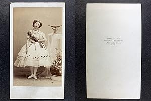 Bild des Verkufers fr Disdri, Paris, Emma Livry, Herculanum zum Verkauf von photovintagefrance