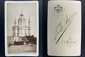 Ukraine, Kiev, Église de Saint Andre, Photo. Franciszek de Mezer