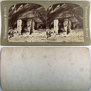 United States, New Mexico, Ruined Cave Dwellers' Houses