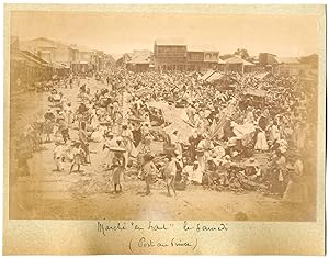 Haïti, Port au Prince, Marché "en haut"