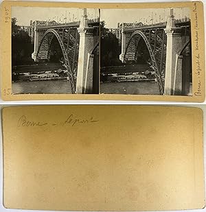 Suisse, Berne, le pont du Kornhaus, Kornhausbrücke