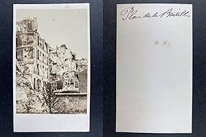 Ruines de la Commune - Paris, Place de la Bastille, Juin 1871