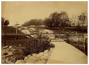 Sverige, Bergs slussar, Photo. Axel Sjöberg