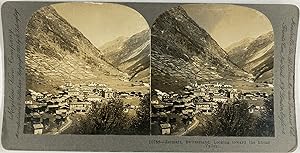 Singley, Switzerland, Zermatt Jungfrau, stereo, ca.1900