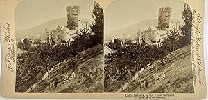 Bert Underwood, Germany, Castle Lahneck, stereo, 1894