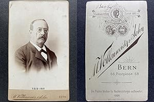 Vollenweider, Bern, personnalité à identifier