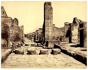 Italie, Pompei, strada di Stabbia