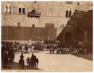 Italie, Firenze, Corteggio Storico Rappresentante l'arrivo del Conte Verde a Firenze, 15 Maggio 1887