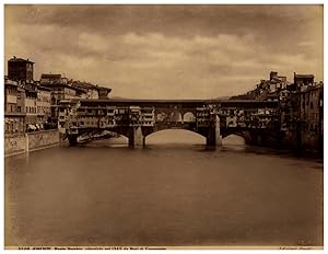 Italie, Firenze, Ponte Vecchio