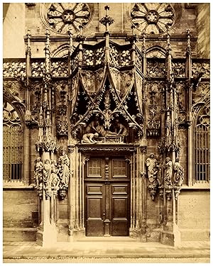 France, Strasbourg, Cathédrale, Portail Sain-Laurent