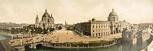 Berlin. Panorama von Lustgarten und Umgebung