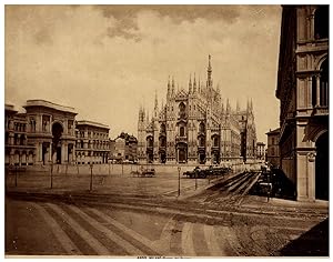 Italie, Milano, Piazza del Duomo