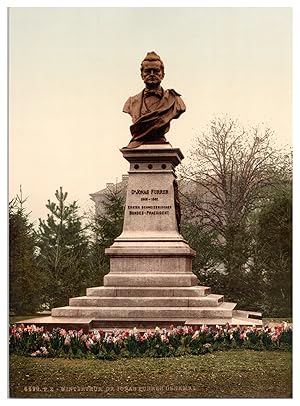 Schweiz, Winterthur, Denkmal Dr. Jonas Furrer