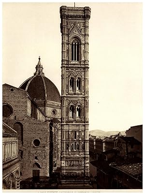 Italie, Firenze, Cattedrale il Campanile