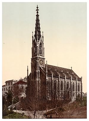 Schweiz, Zürich, Kirche in Unterstrass