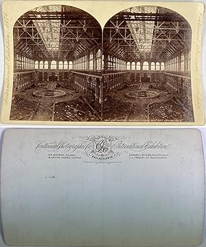 États-Unis, U.S.A., Philadelphia, Horticultural building, Floral Hall, International Exhibition 1876