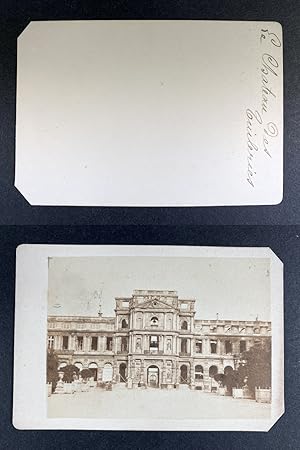 Ruines de la Commune - Paris, Les Tuileries, 1871