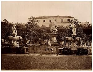 Italie, Firenze, Boboli, vasca dell Isolotto