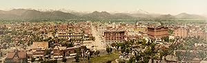 Colorado. Denver, from the Capitol.