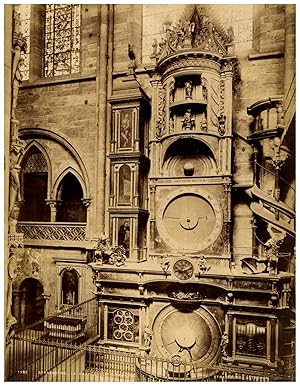 France, Strasbourg, horloge astronomique