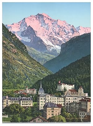 Schweiz, Berner Oberland, Interlaken. Hotels