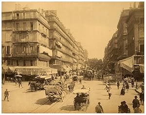 France, Marseille, Perspective de la Rue de Noailles