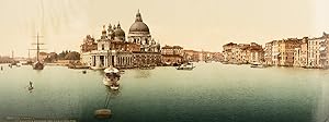 Venezia. La Salute e entrata del Canal Grande,