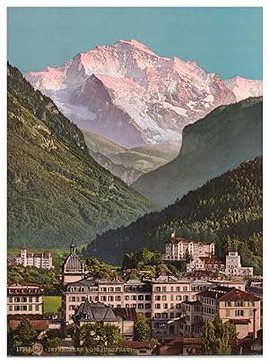 Schweiz, Berner Oberland, Interlaken. Hotels
